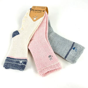 NEW Bearpaw Women Super Soft Lounge Anklet Slipper Socks 3 Pairs Shoe Sz 5-12